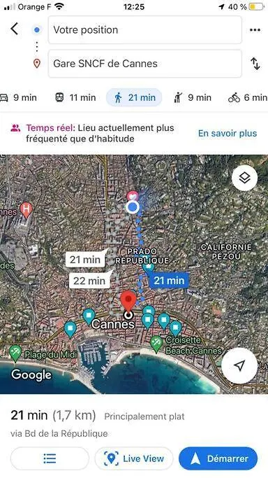 Appartamento Beau Studio Avec Piscine Cannes Francia